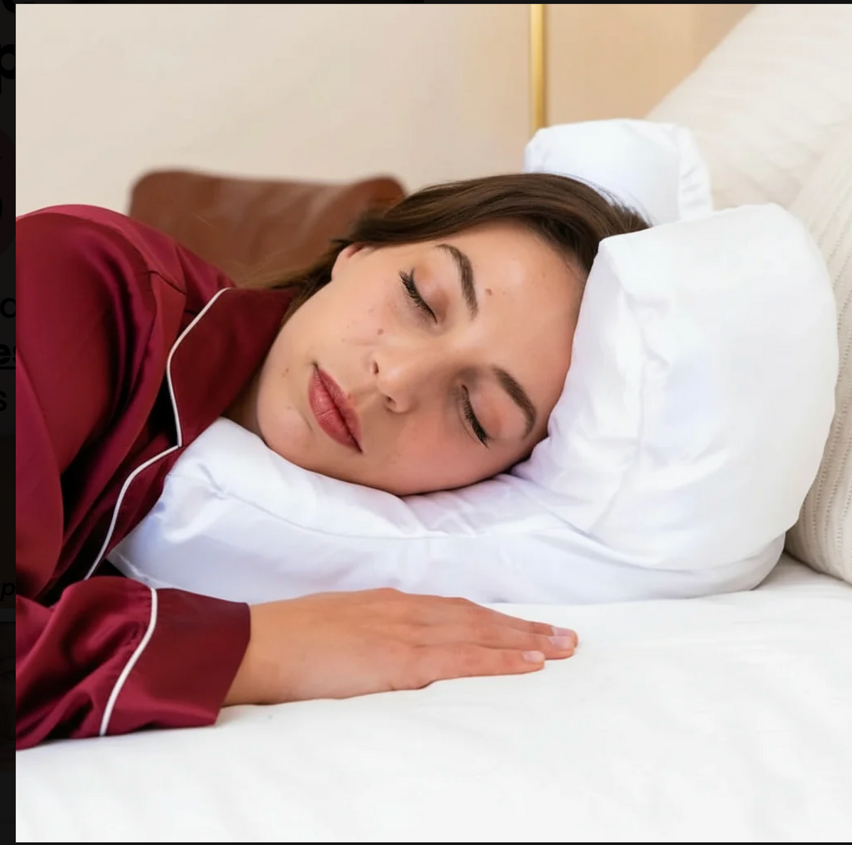 Almohada Antiedad Premium- Velora Contour